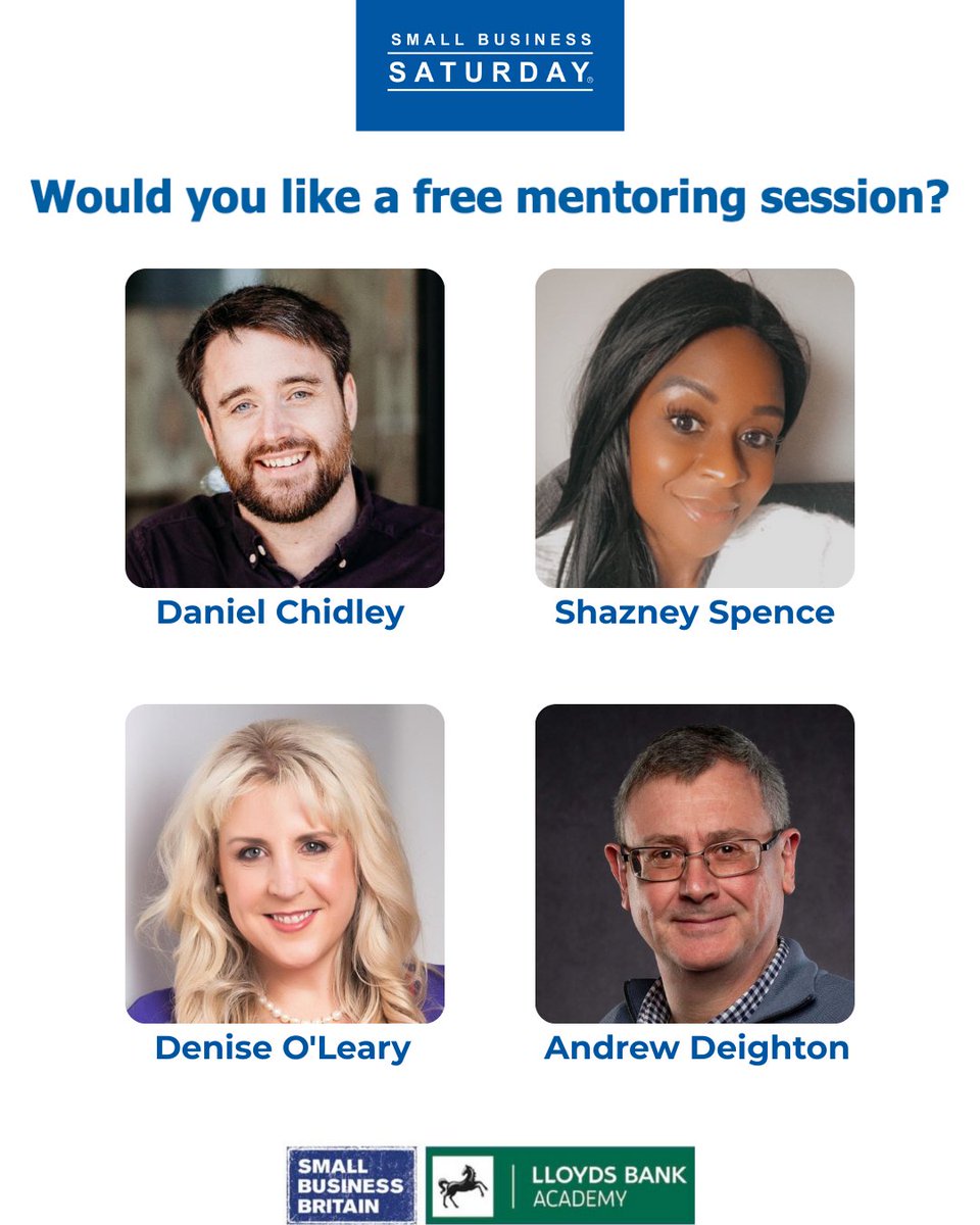 BizConnectsHF's tweet image. 🎯 Want 2 hours of free 1-to-1 mentoring? Small Business Britain & Lloyds Bank Academy are offering expert sessions with top mentors to help you grow your business 🚀
👉 docs.google.com/forms/d/e/1FAI…
#SmallBusinessSupport #MentoringMatters #BusinessGrowth