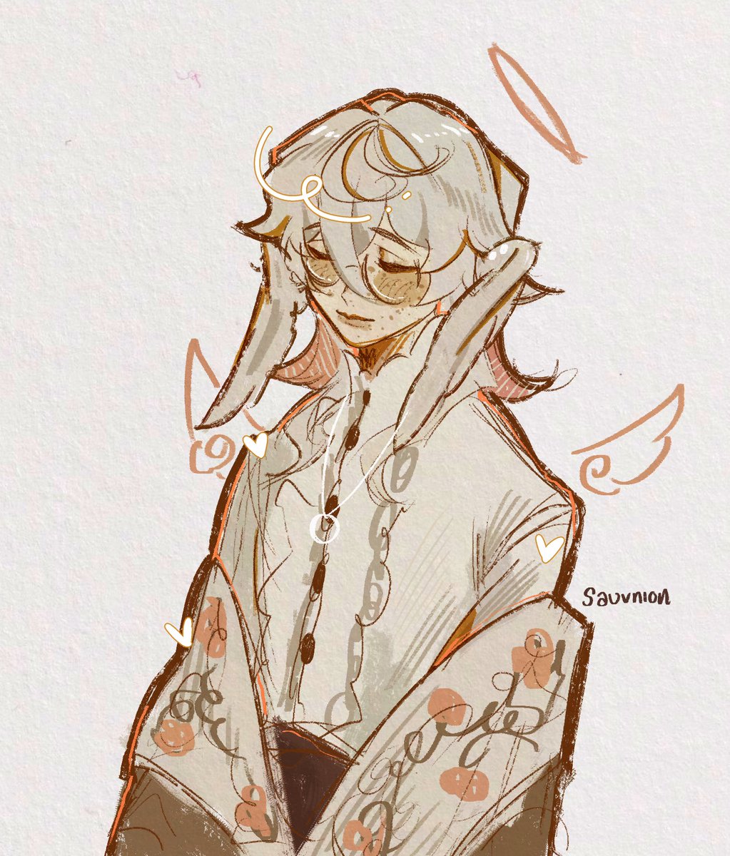 I was gonna scrap this but his face was too cute and peaceful