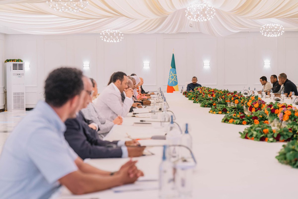 PMEthiopia's tweet image. The Council of Ministers continued its review of the 2018 National Development Plan for a second day, chaired by the Prime Minister, during which sector-specific reflections on the plan were discussed.
#PMOEthiopia