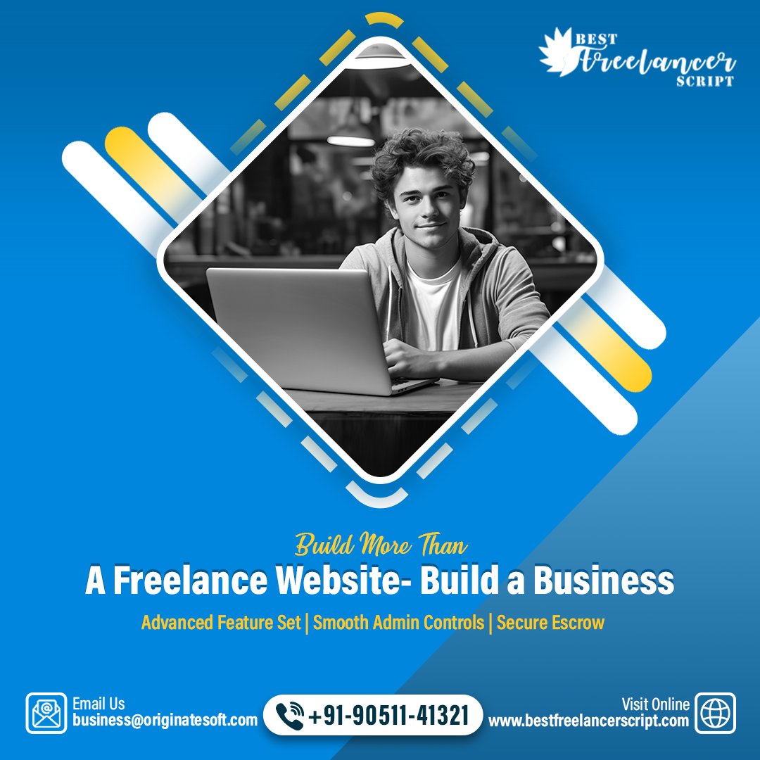 freelancerscrip's tweet image. ๐ผ Donโt Just Build a WebsiteโBuild a Freelance Empire!
Launch your own freelance marketplace with #BestFreelancerScript and start scaling like a pro.
โ
 Advanced Features
โ
 Smooth Admin Dashboard
โ
 Secure Escrow System
