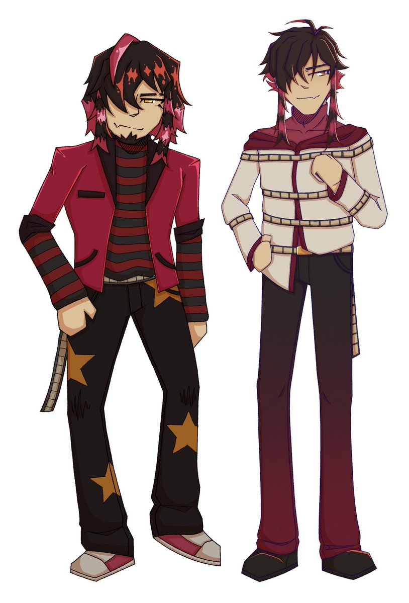 watchDRBA's tweet image. Comparison between Akihiko's old and new sprites!
(Left is from February, right is from July!)