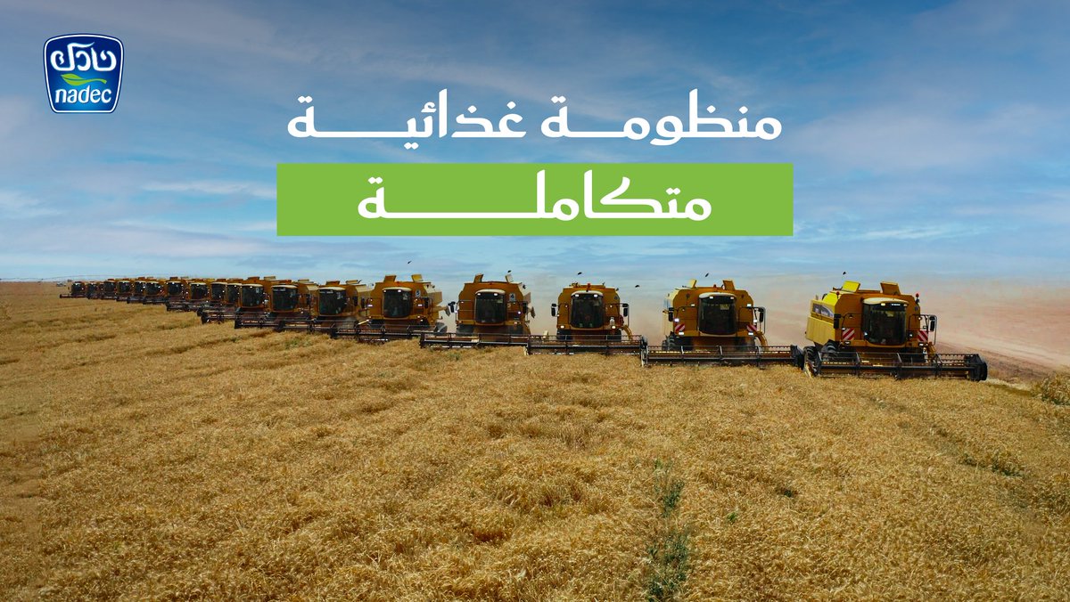 نهتم في #نادك بالاستثمار في القطاع الزراعي، لضمان تطوير مشاريع زراعية متقدمة، وتوفير منتجات غذائية عالية الجودة، وتعزيز #الأمن_الغذائي للمملكة.