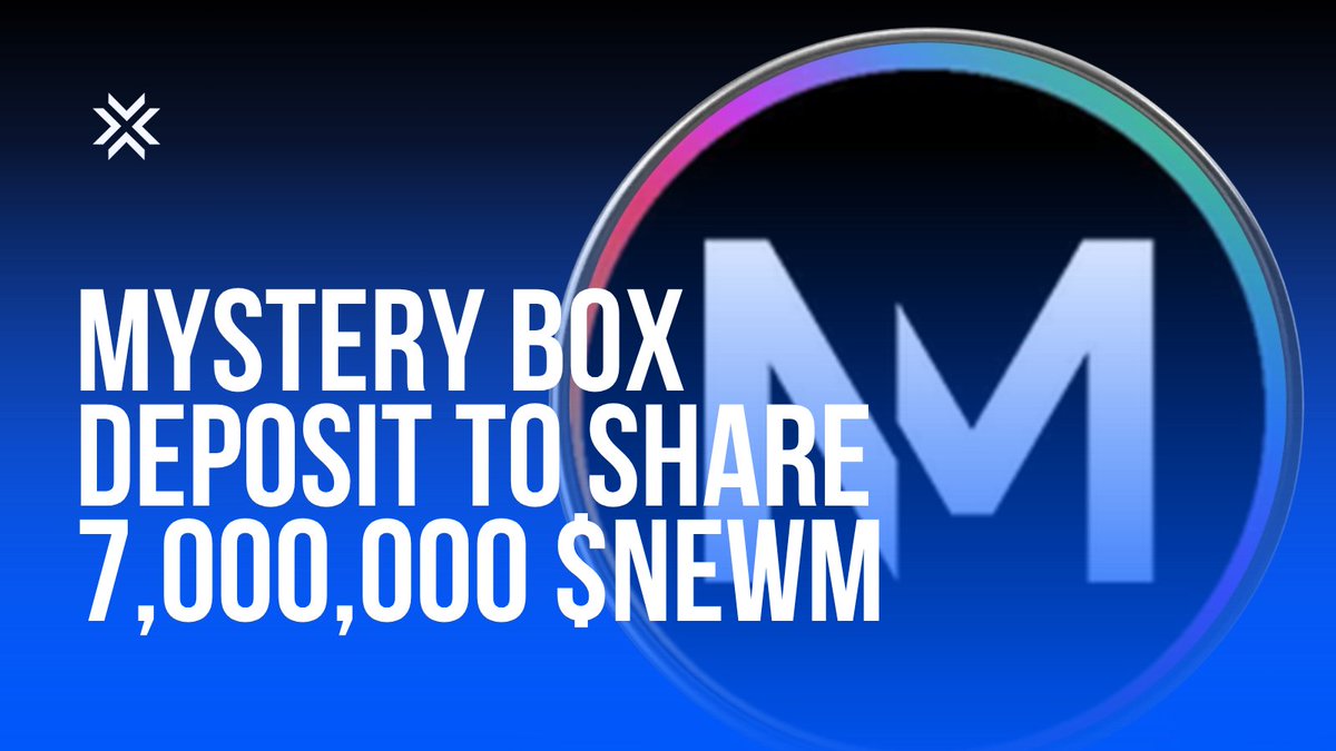 🔥 Chance to win a share of 7,000,000 $NEWM!
Deposit &gt;$100 of $NEWM and win a Mystery Box reward. <a href="/projectNEWM/">NEWM | More from Music</a> 

📅 Ends July 25th, 1 PM CET
✅ KYC required

👉 Start depositing now: exchange.lcx.com/en/rewards?utm…
