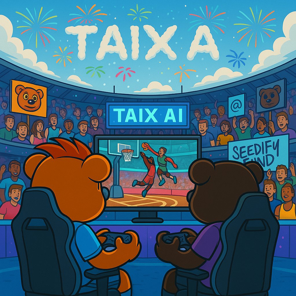 Alpha doesn’t wait — it learns.

<a href="/TAIX_AI/">TAIX_AI</a> scans 1,000s of early gems, reads the chain, decodes hype, and evolves like a degen.

Powered by <a href="/SeedifyFund/">Seedify</a> — not hype, just heat.
Smart money moves with TAIX. You should too.

#TAIX #Seedify #AI #Web3 #CryptoIntel