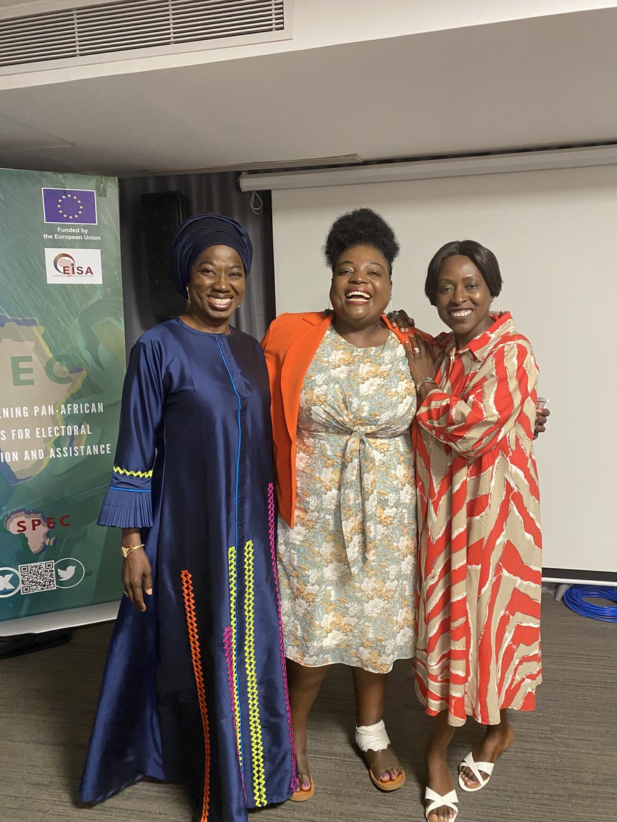 Great to join colleagues in Dakar from <a href="/IDEA_Africa/">International IDEA Africa & West Asia</a> and <a href="/ECOWASParliamnt/">ECOWAS Parliament</a>  and <a href="/econec_resao/">ECONEC RESAO</a> to discuss gender and inclusion policies for Electoral Management Bodies. These policies are no longer a negotiation but a fundamental tool for free &amp; fair elections  #Gender #elections