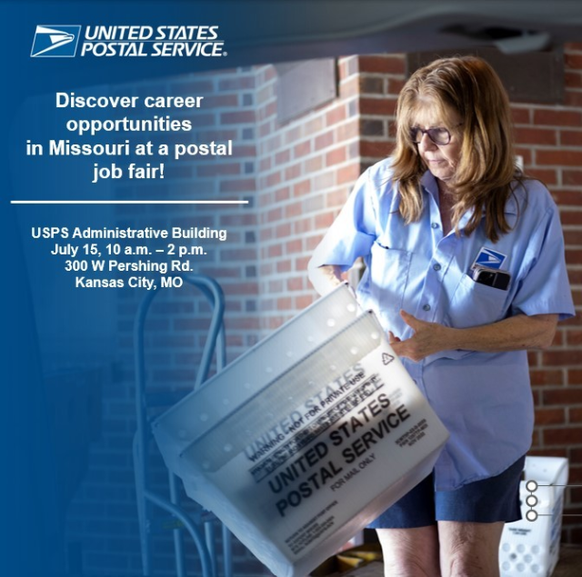Apply: b.link/applyforajob #JobFair #Missourijobs #hiring #jobs #jobsearch #employment #joinourteam #USPS #USPSEmployee #USPSEmployee bit.ly/3TFw7Xa