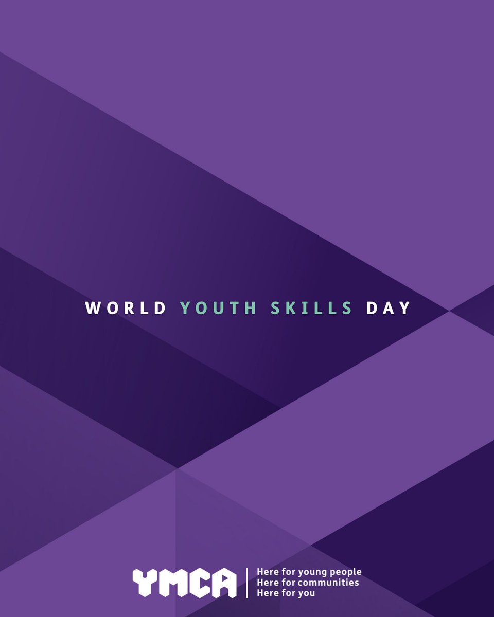 Skills change lives — and youth change the world.

This #WYSD2025, we celebrate young people gaining skills to lead, grow &amp; thrive. 🚀

#YouthSkills #YMCAYouth #EmpoweringYoungPeople