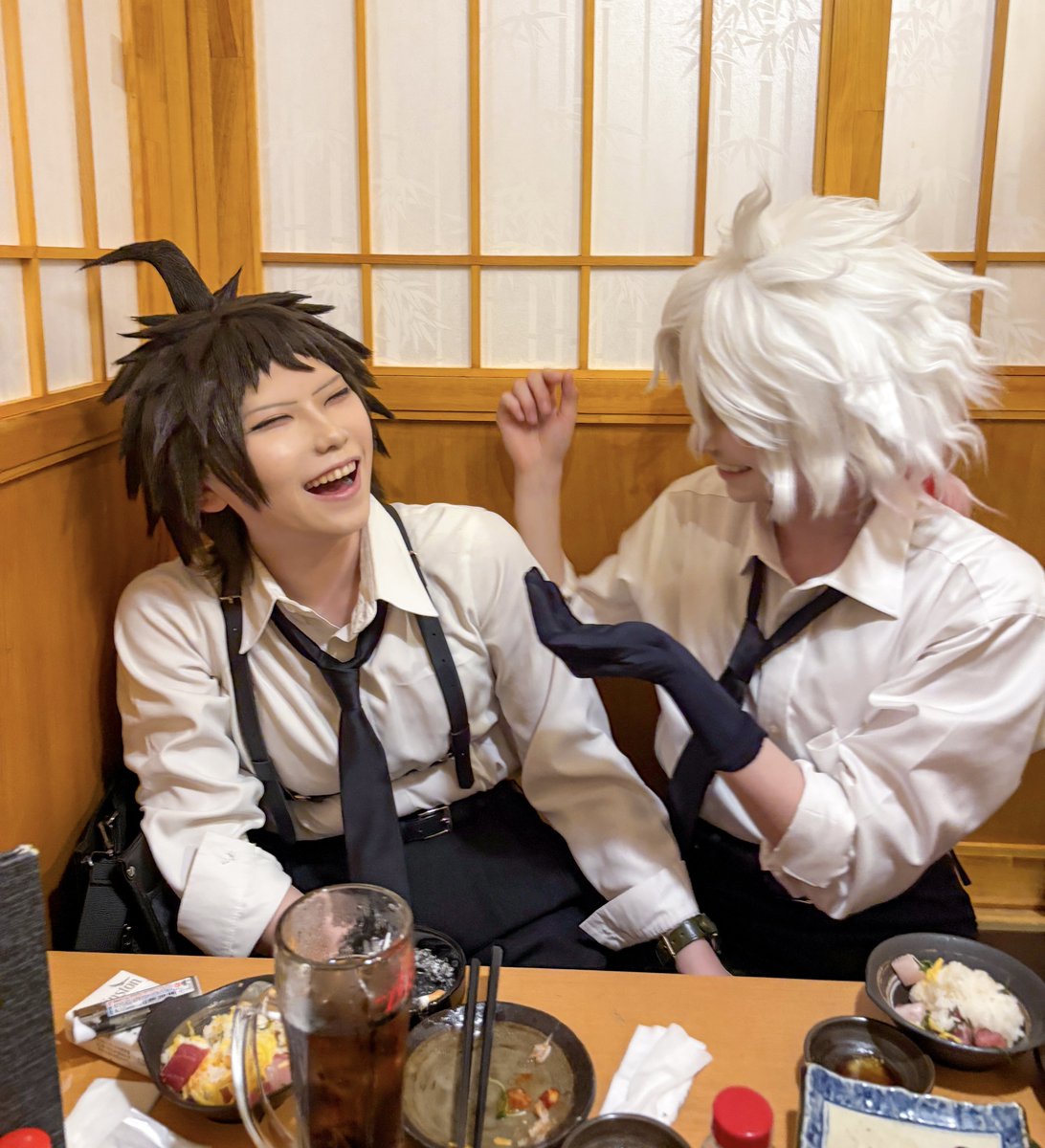 飲み会でニッコニコの日向さん
⚠️未機パロ※コスプレ