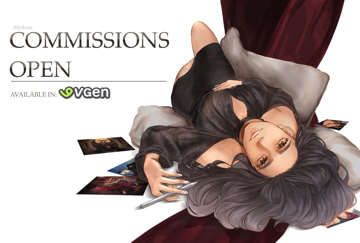 Alyskme's tweet image. 『 COMMISSIONS OPEN! 』
Vgen link: vgen.co/alyskme

Likes / Reshares are appreciated (*´︶`*)╯♡
[more info in the thread]
#commissionsopen #obeyme #LoveandDeepspace