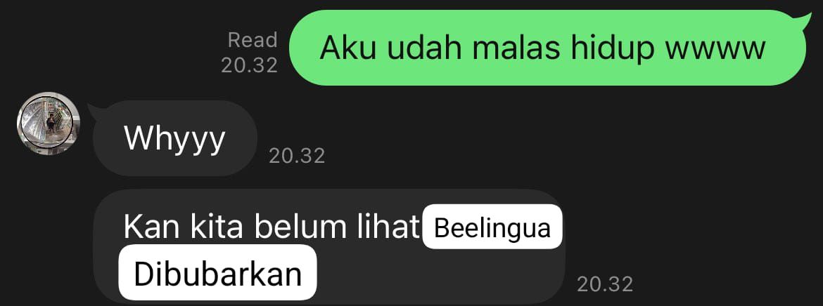 Sebuah motivasi hidup