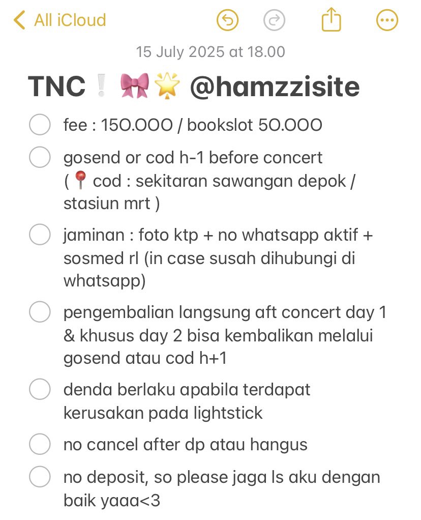 ˊˎ - wtr / want to rent / open rent ✿ 

pls kindly 𝓇t ᓚ₍⑅^..^₎ 🍈

⭐️ lightstick ls nct ver 1 
fee : 15O.OOO inc battery

💗 read the tnc below carefully ! dm for claim