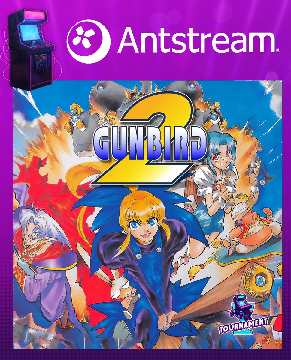 AntstreamArcade's tweet image. 🏆 Last few days to play our Gunbird 2 global tournament on Antstream! 🏆
In our The Witching Hour challenge survive as long as possible with your primary weapons disabled! Will you fly to the top of the podium?
Play Antstream Arcade on PC, mobile, Xbox, PS4/5 & more!
