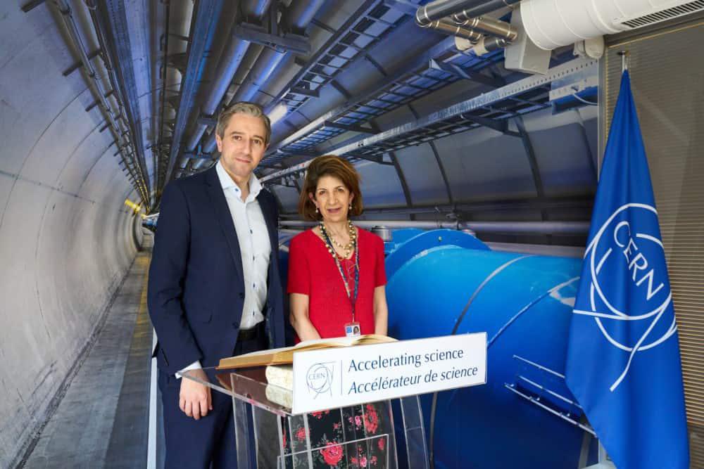 Today, Ireland officially becomes an Associate Member of <a href="/CERN/">CERN</a> the world’s leading centre for particle physics.

This has been years in the making. 
I began the process in 2022, and it’s taken vision, teamwork, and real belief in Irish science.