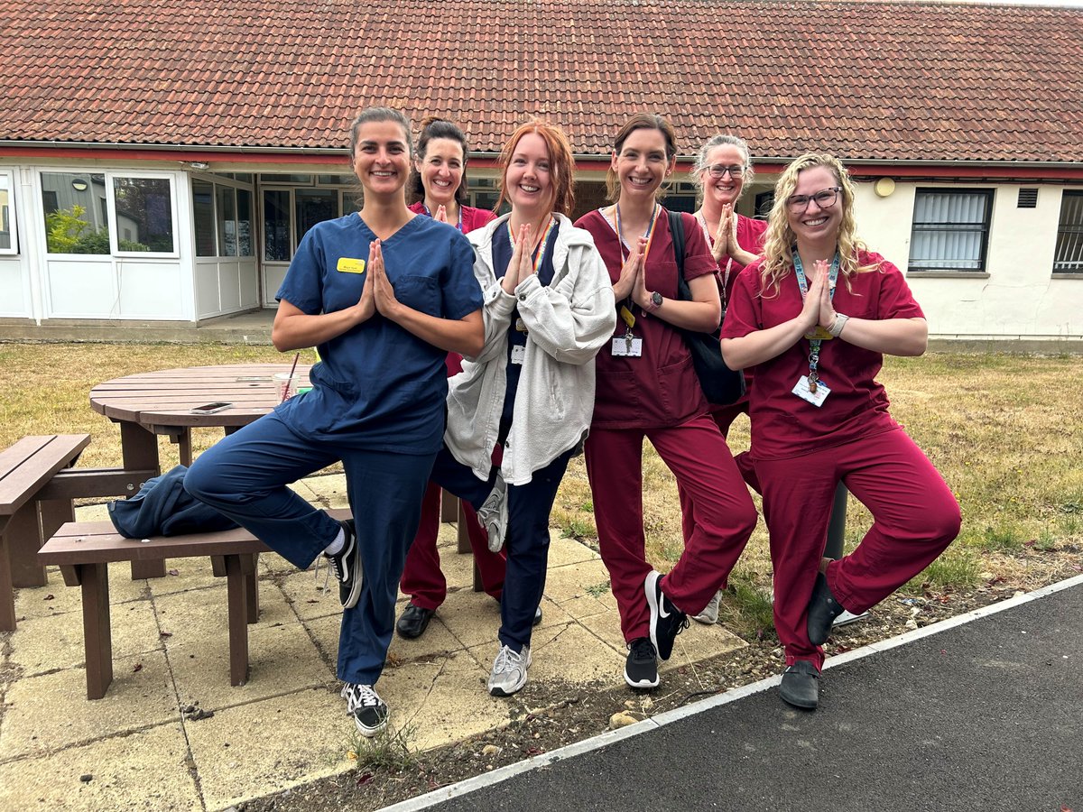 NBT Staff Experience (@nbtstaffexp) on Twitter photo Great to visit the ANC for a Team Wellness Session. This 30 min, light yoga and breathing session offers space in our busy day to support our own wellbeing. Complete our MS form to book a session for your team 🧘<a href="/NorthBristolNHS/">North Bristol NHS Trust</a> <a href="/MedicineNbt/">MedicineNBT</a> <a href="/NmskNbt/">NMSK at North Bristol Trust</a> <a href="/ASCRnbt/">AwesomeASCR</a> Great to visit the ANC for a Team Wellness Session. This 30 min, light yoga and breathing session offers space in our busy day to support our own wellbeing. Complete our MS form to book a session for your team 🧘<a href="/NorthBristolNHS/">North Bristol NHS Trust</a> <a href="/MedicineNbt/">MedicineNBT</a> <a href="/NmskNbt/">NMSK at North Bristol Trust</a> <a href="/ASCRnbt/">AwesomeASCR</a>