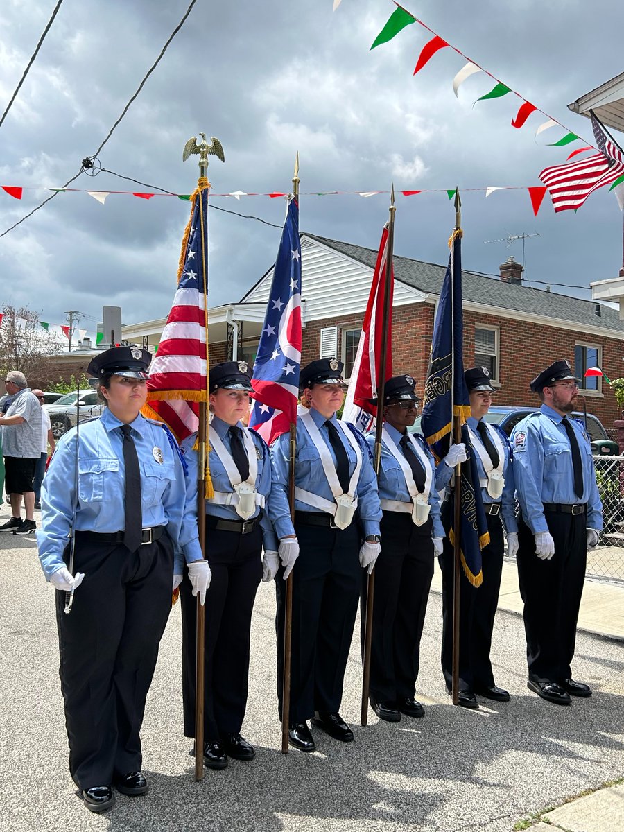 Honor Guard representing at this years Mt. Carmel Festival &amp; Parade.