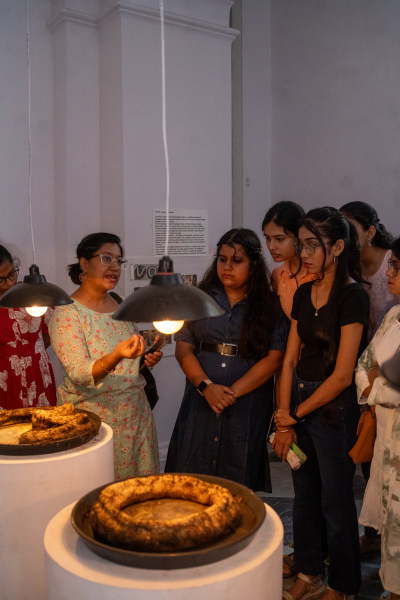 ngma_delhi's tweet photo. A creative spark lit up NGMA Kolkata as 18 students & 3 faculty from IIFD Salt Lake explored textures, motifs & design in our historic halls. Art isn’t just to be seen—it’s to be experienced.
#NGMAKolkata #IIFDSaltLake #ArtEducation #ModernArtIndia #DesignStudents https://t.co/s6yc1IZxFf
