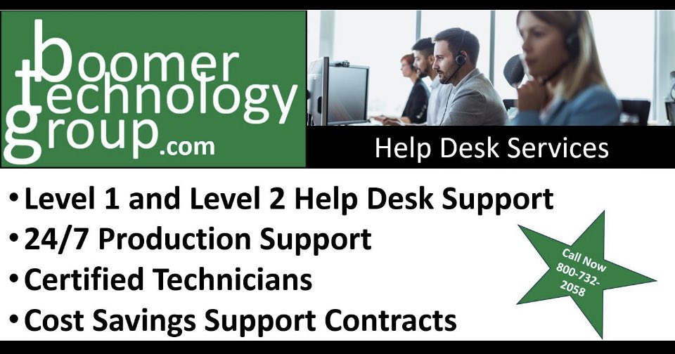 boomertechgroup's tweet image. Free consultations! #helpdesk #tech #techhelp