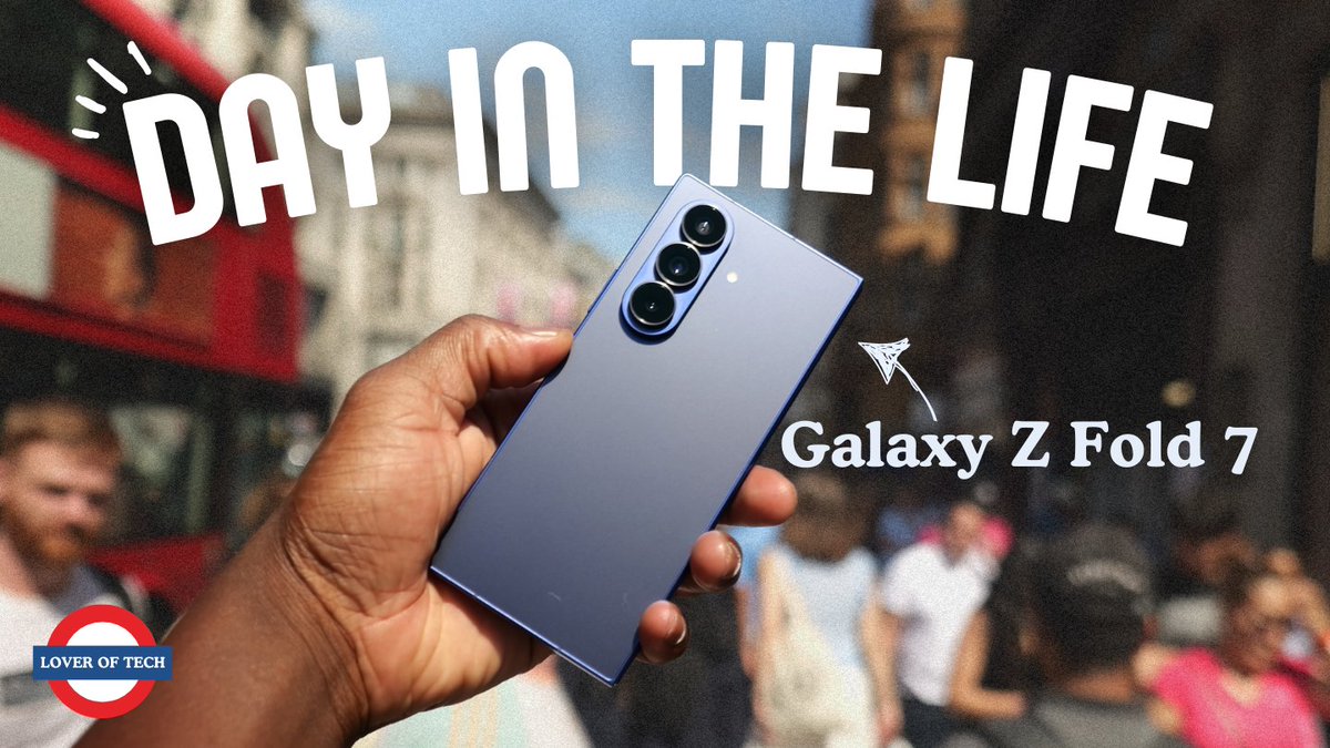 LoverOfTechBA's tweet image. Samsung Galaxy Z Fold 7 REAL Day in the Life Review - 1 WEEK LATER
youtu.be/kY0H55ZOfNg