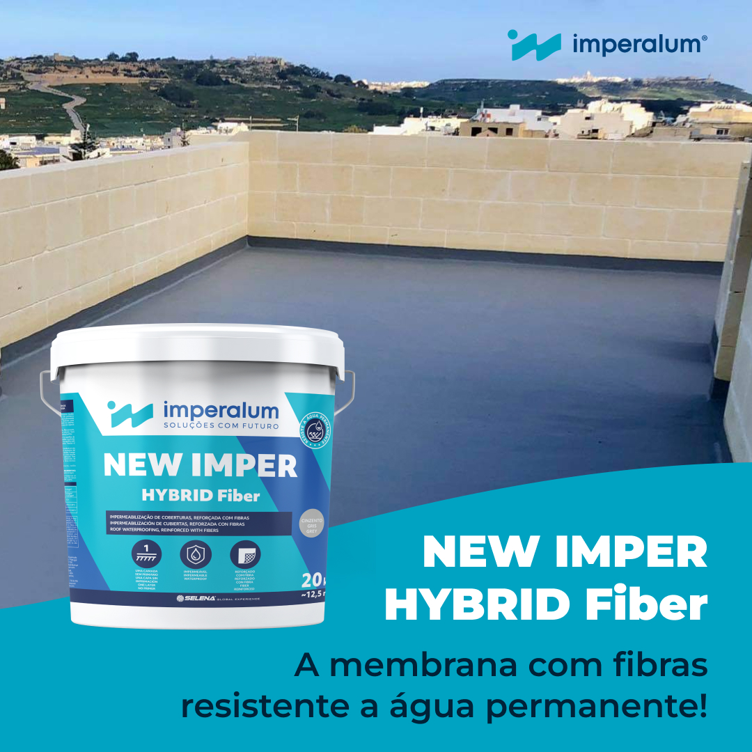Imperalum1's tweet photo. 👉NEW IMPER HYBRID Fiber
 A membrana de impermeabilização líquida com fibras:
✅realmente resistente a água estagnada
✅idónea para receber acabamento cerâmico em pavimentos interiores ou exteriores
✅de fácil aplicação, sem necessidade de primários
✅resistente à radiação UV https://t.co/zYZRZoLzCo