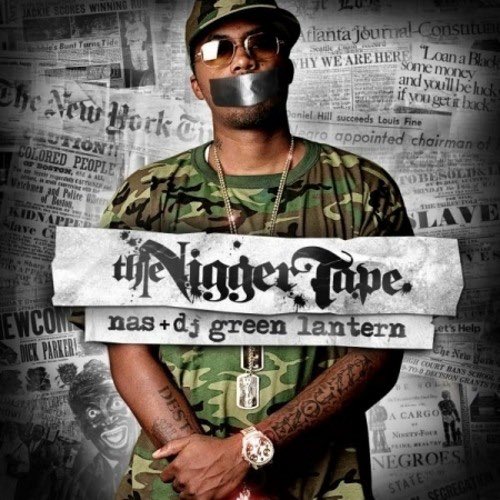 hiphoptalks1's tweet image. July 15th, 2008, Nas released the controversial “Untitled” album. In connection with the album Nas and DJ Green Lantern also released “The N** a Tape” Mixtape. What are your personal standout songs from both projects