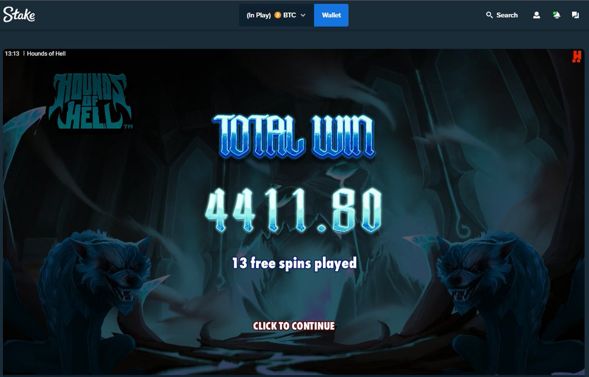 HOUND OF HELL 🔥

50€ IN THE COMMENTS

DROP STAKE USERNAME