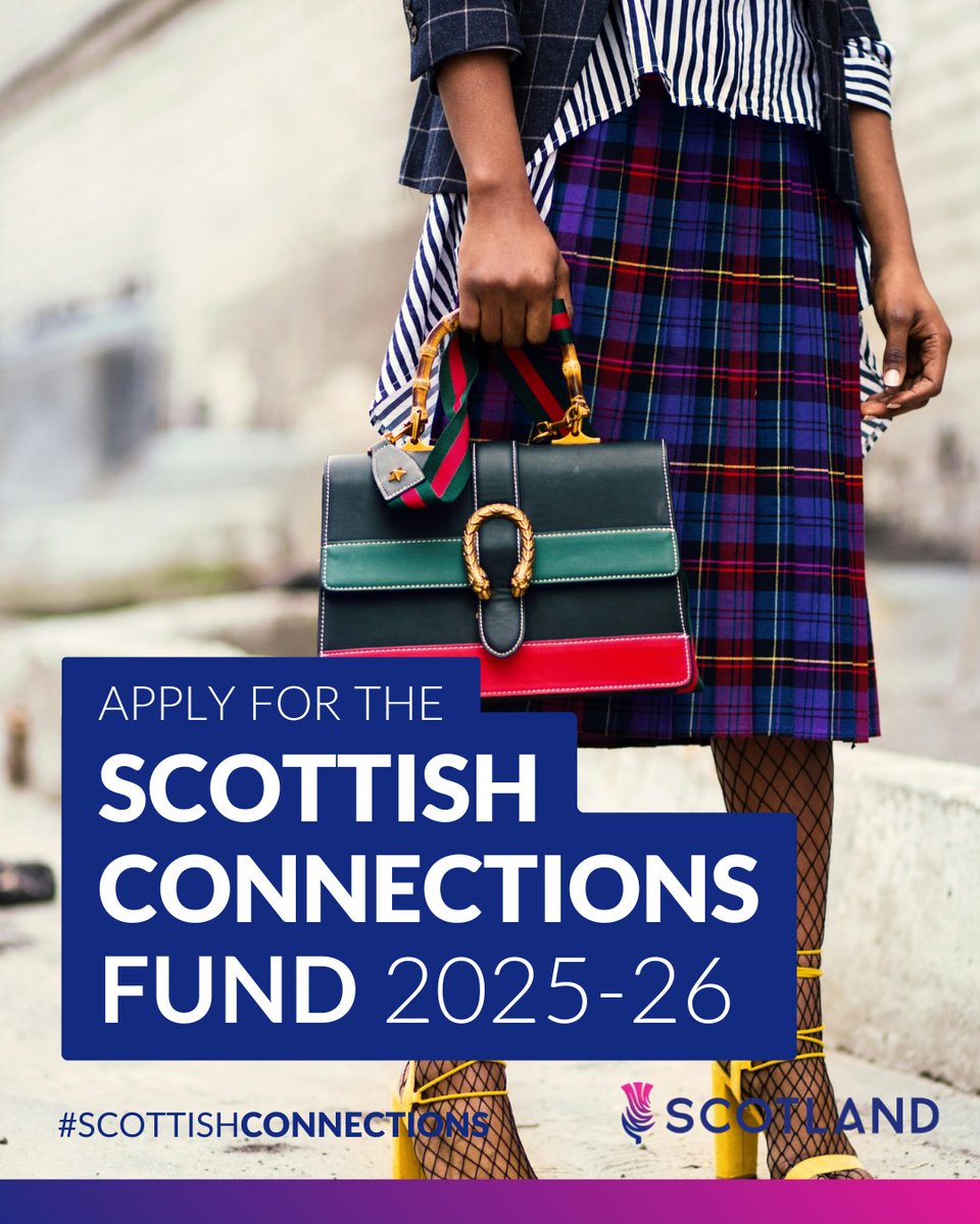 The #ScottishConnections Fund 2025-26 is now open for applications.

Grants of up to £5,000 are available for new projects that promote Scotland and bring together our diaspora around the world.

Find out more ⬇
gov.scot/publications/s…