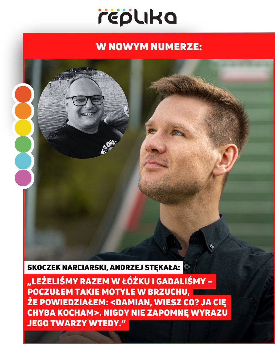 "Umówiliśmy się koło skoczni i pojeździliśmy samochodem. Już od tamtego pierwszego spotkania wiedziałem, że to jest to."

Przeczytaj tę poruszającą rozmowę już teraz!
Kup „Replikę" w prenumeracie już pojedynczy numer na naszej stronie!
👉 replika-online.pl/kup-replike/