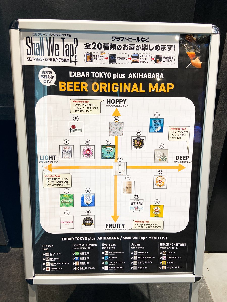 toaworks's tweet image. 自分の好きな分だけクラフトビールが注げる「EXBAR TOKYO plus 秋葉原」に来てみました💡
ビールと一緒にいろんなゲームも楽しめます🎮
インベーダーゲーム筐体で初めてプレイしたかも(°ω°)
こういう組み合わせもおもしろいね✨
● EXBAR TOKYO plus 秋葉原
maps.app.goo.gl/uQ7544v8juSTnR…
