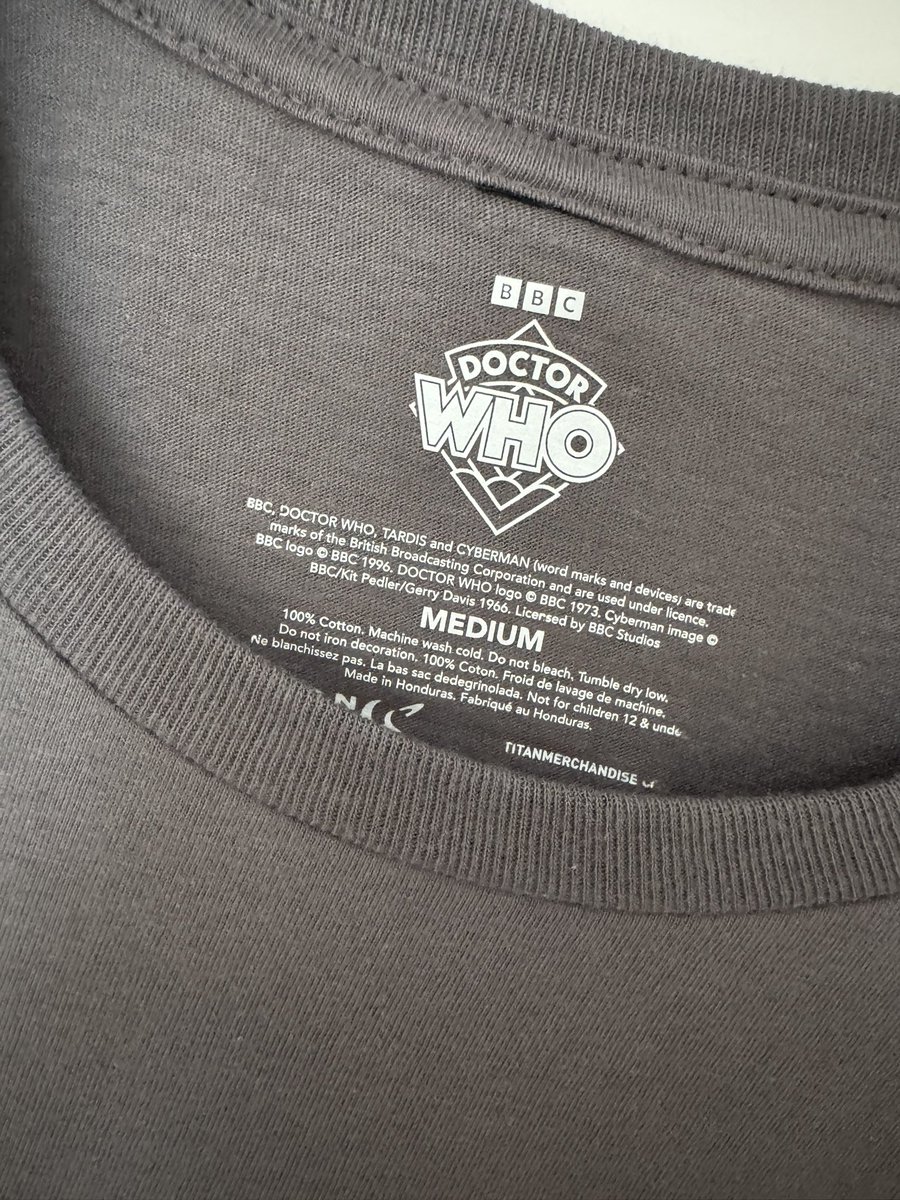 richard_price2's tweet image. The Official #DoctorWho Cyber Warrior T-Shirt is out now! I have mine have you got your? Get them from @ForbiddenPlanet now and be upgraded! #CyberWarrior #Cybermen #whovians