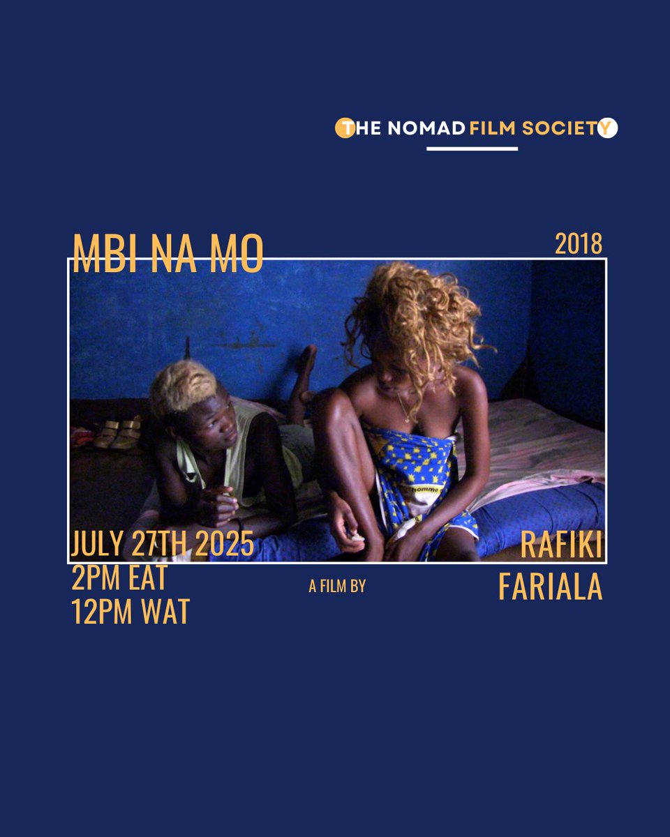thenomadfilm's tweet image. An accident threatens the prospects of a young couple about to have a child! Their idealistic dreams on hold, how will they move forward? Will they recognize the future's face if it presents itself?
You and Me - Mbi na mo - showing this Sunday! π¨π«ποΈπΈ