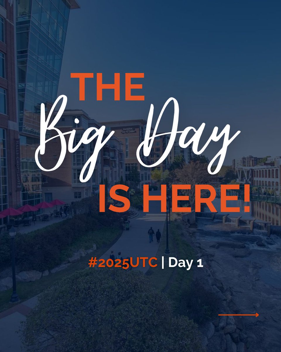 upstatetech's tweet image. Day 1 of #2025UTC is officially underway! Get ready for a day packed with engaging sessions and exciting activities designed to make your experience meaningful and fun. Don't miss out – swipe to see what's happening and we'll see you back for Day 2.