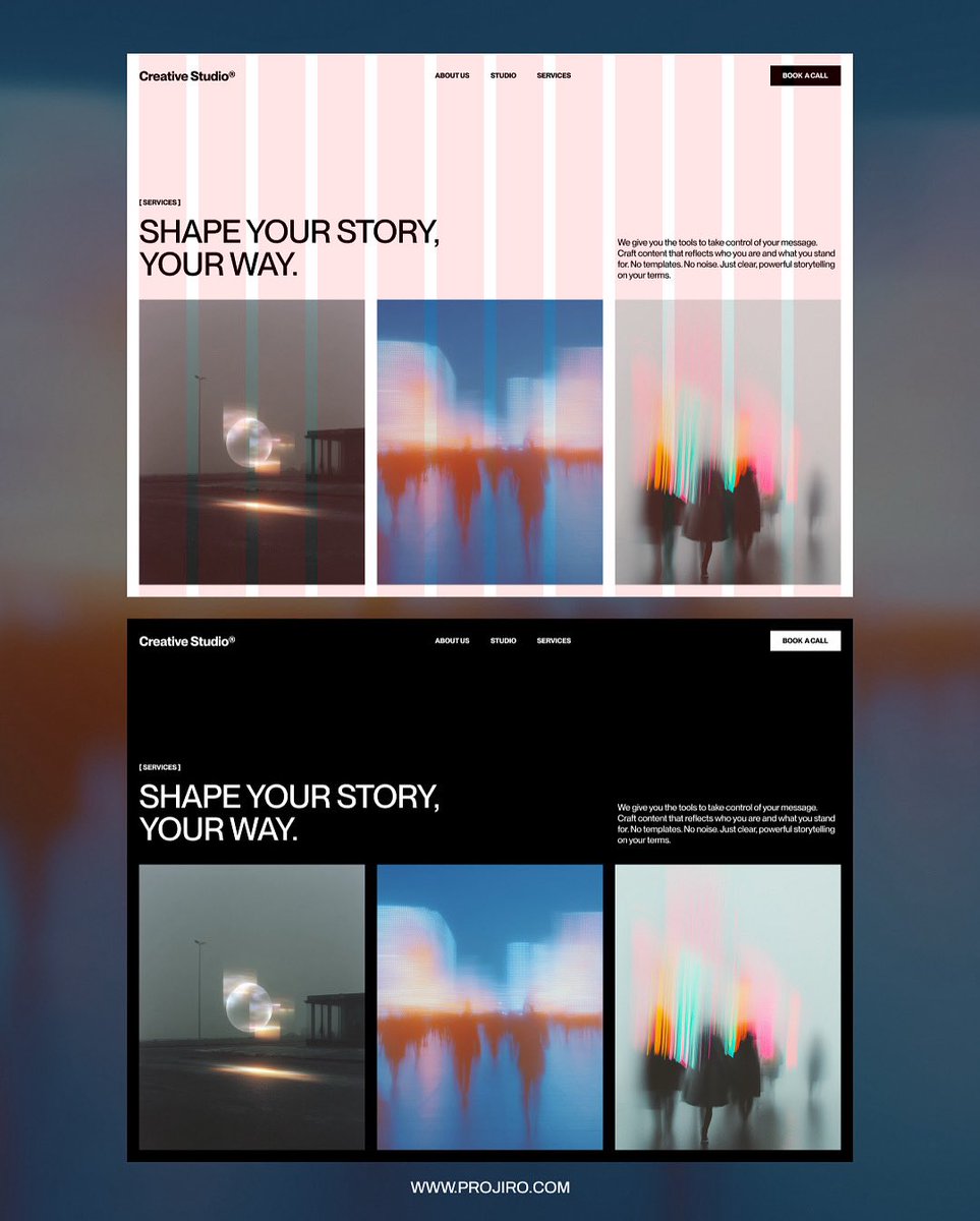 projiro_'s tweet photo. Grid behind the design

@lummipics for stock images 

Got an exciting project in mind?
Let’s build it together, contact @projiro or visit https://t.co/9et9SL5gBs

➡️ Follow @projiro_ for daily design https://t.co/xGW9TDd6rq
