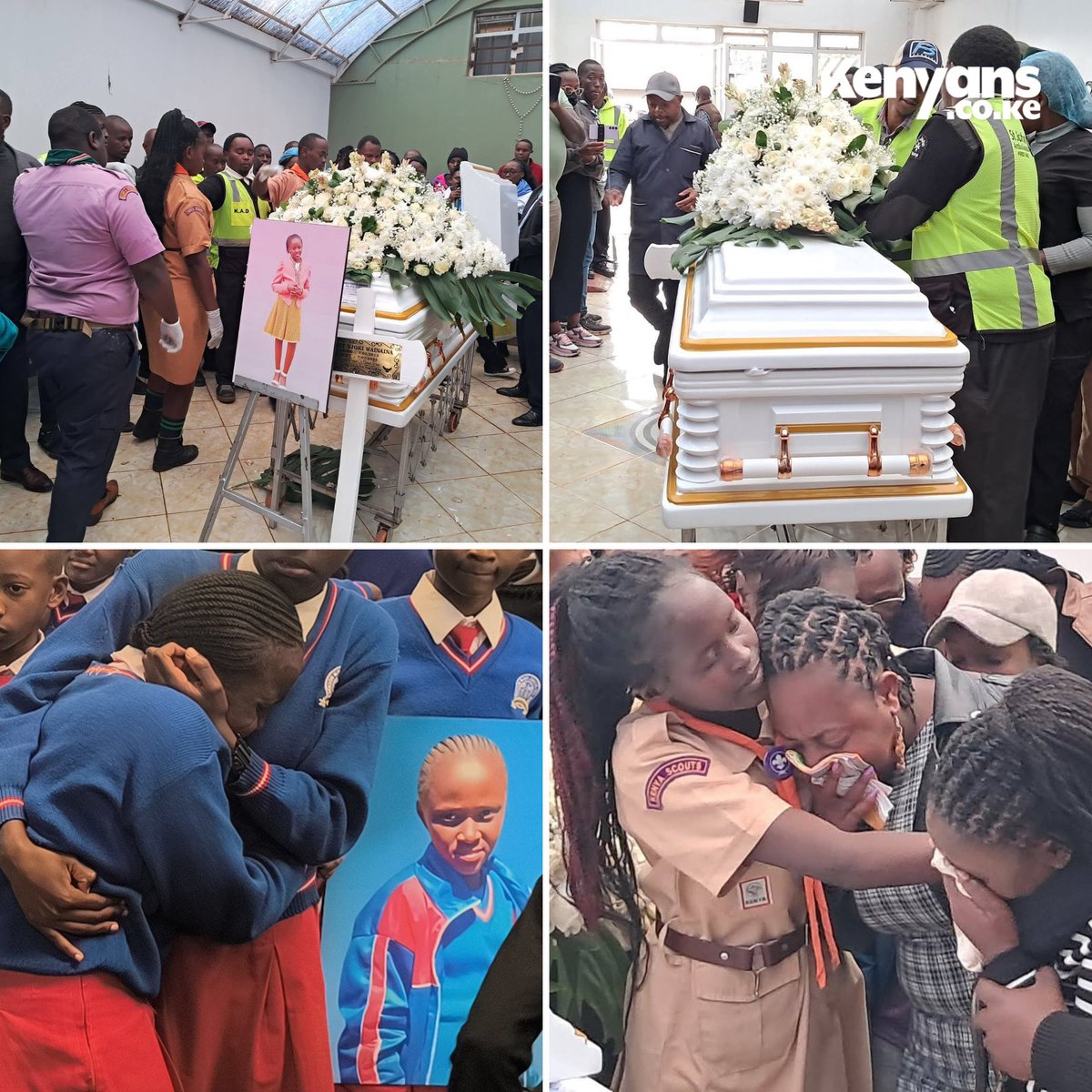 ukhozi_254's tweet image. How does it feel, @WilliamsRuto, to see kids bury their friends, like Bridgit Njoki, 12, killed by a police bullet in her mom’s house watching TV? Their blood stains your regime’s hands @IntlCrimCourt @UNHumanRights @_AfricanUnion     #JusticeForBridgitNjoki #RutoMustGo #Wantam