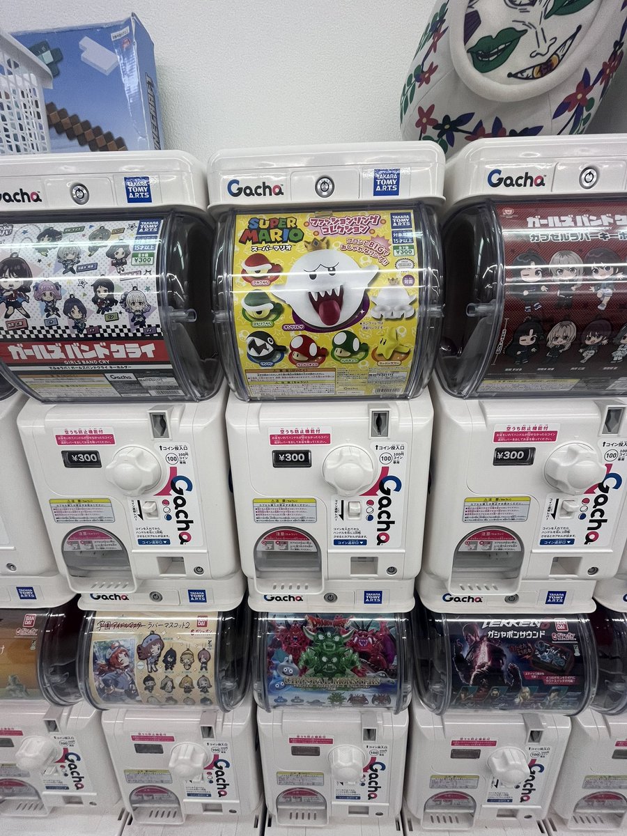 アニラボガチャ紹介！
#ガールズバンドクライ　#TEKKEN8  #スーパーマリオ　#ドラゴンクエスト　#学園アイドルマスター  #日本橋  #ガチャ