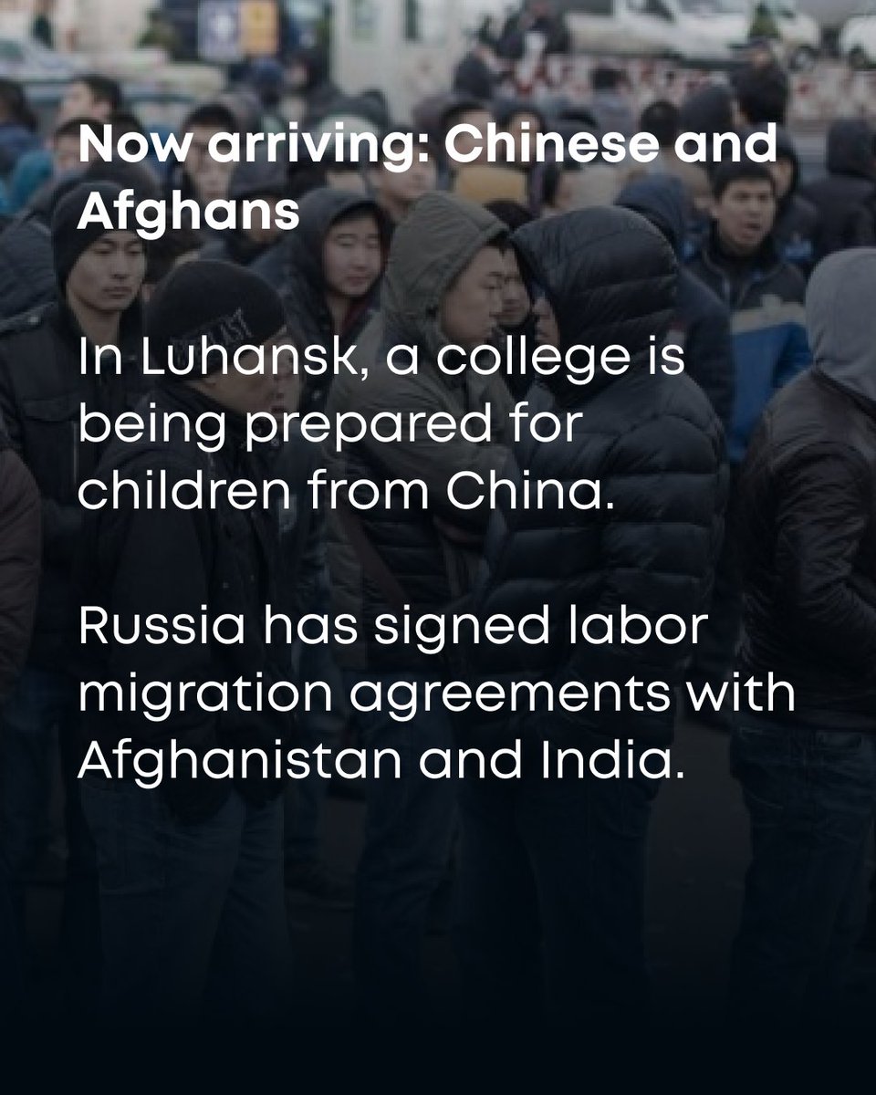 MykolaKuleba's tweet image. Russia isn’t just occupying — it’s changing the population of our cities.
5 million Ukrainians have been deported. In their place: Russians, Buryats, Chinese, Afghans.
Ukrainians’ homes — taken. Ukrainian children — replaced or “re-educated” by Russians.
It’s a silent, but…