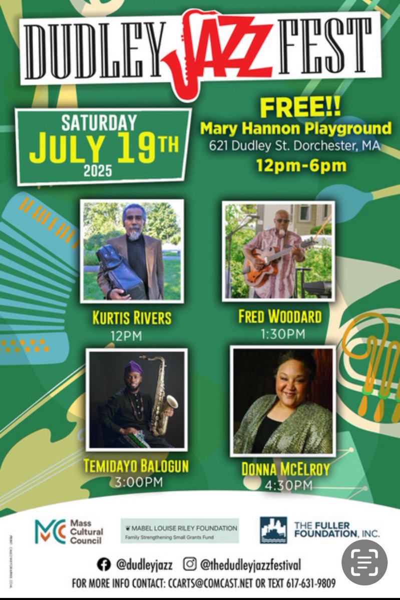 Coming up this weekend at Mary Hannon Park on Dudley Street