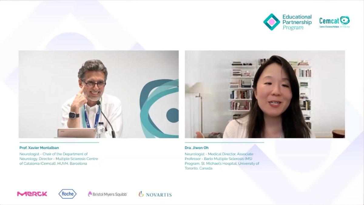 🙌 Thank you for joining yesterday’s Cemcat International Rounds! We hope the session was insightful and valuable for your daily practice.

📅 Don’t miss our next session:
Role of biological biomarkers in MS clinical practice
Prof. Jan Lycke (University of Gothenburg) will share