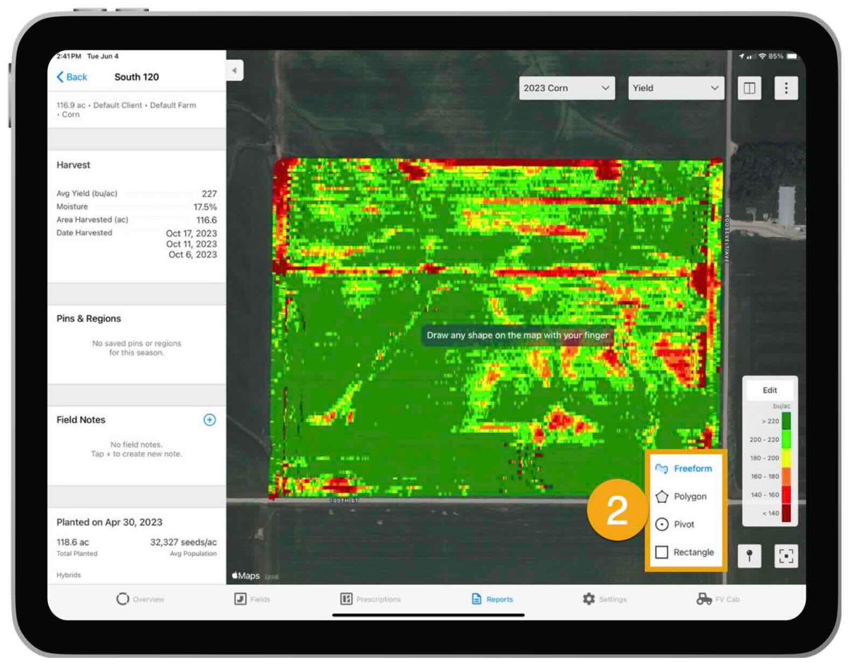 fieldviewhelp's tweet image. Using Tags with FieldView™ Pins &amp;amp; Regions

Tags notes to identify and group together common issues, analyze patterns and retrieve for future analysis.

support.climate.com/kt#/kA02A00000…