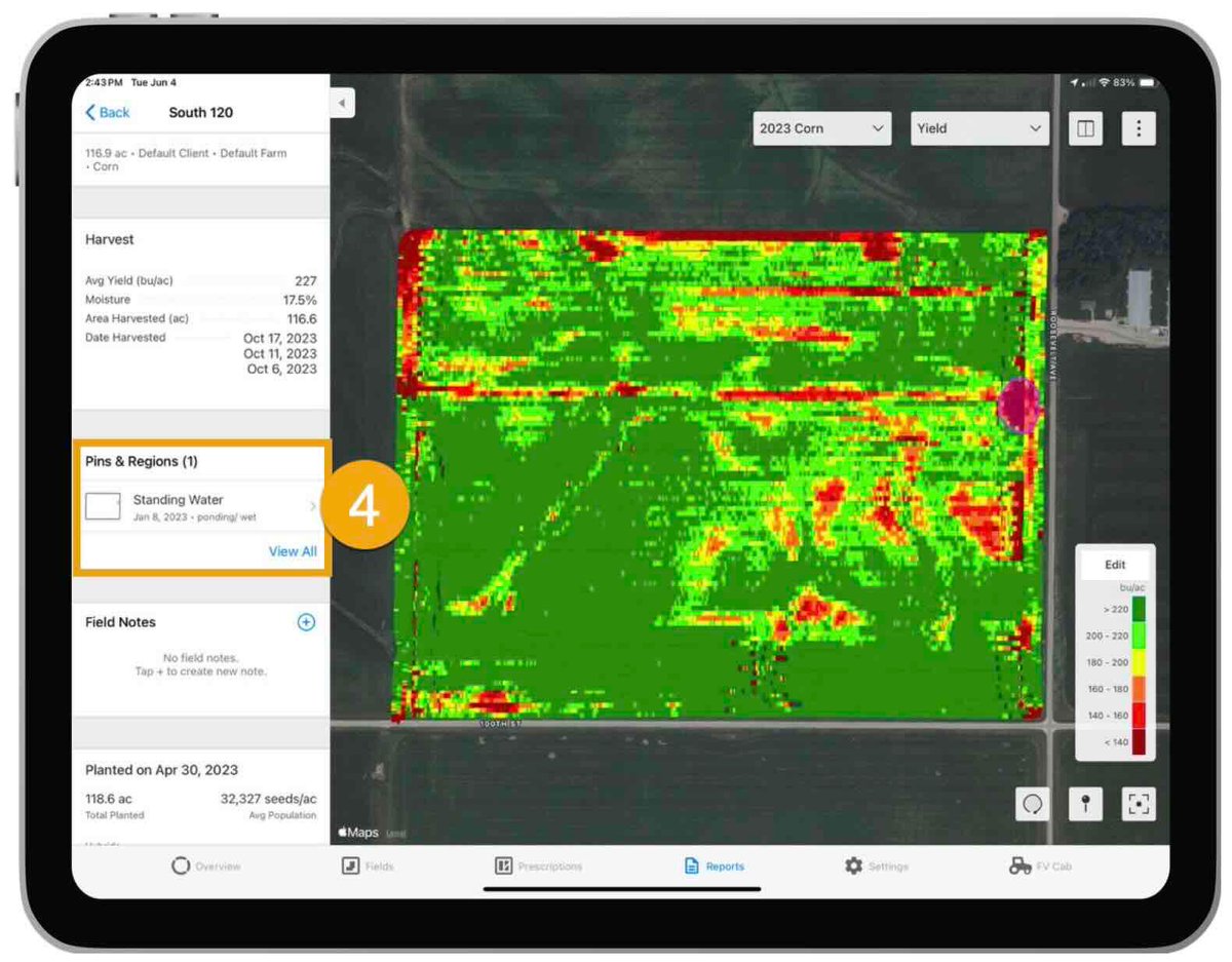 fieldviewhelp's tweet image. Using Tags with FieldView™ Pins &amp;amp; Regions

Tags notes to identify and group together common issues, analyze patterns and retrieve for future analysis.

support.climate.com/kt#/kA02A00000…