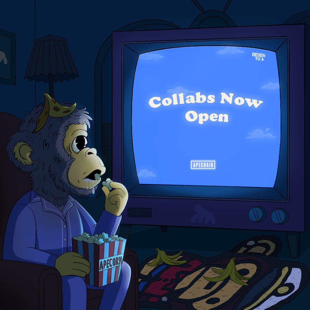 Before Discord, before floor prices… there was Saturday night TV  

Collabs are live, dm <a href="/kelvinoyibo2/">H0ld.sats</a>   

What community should we collab with? Tag below 👇  

Me: Munchin' sum popcorn 🍿