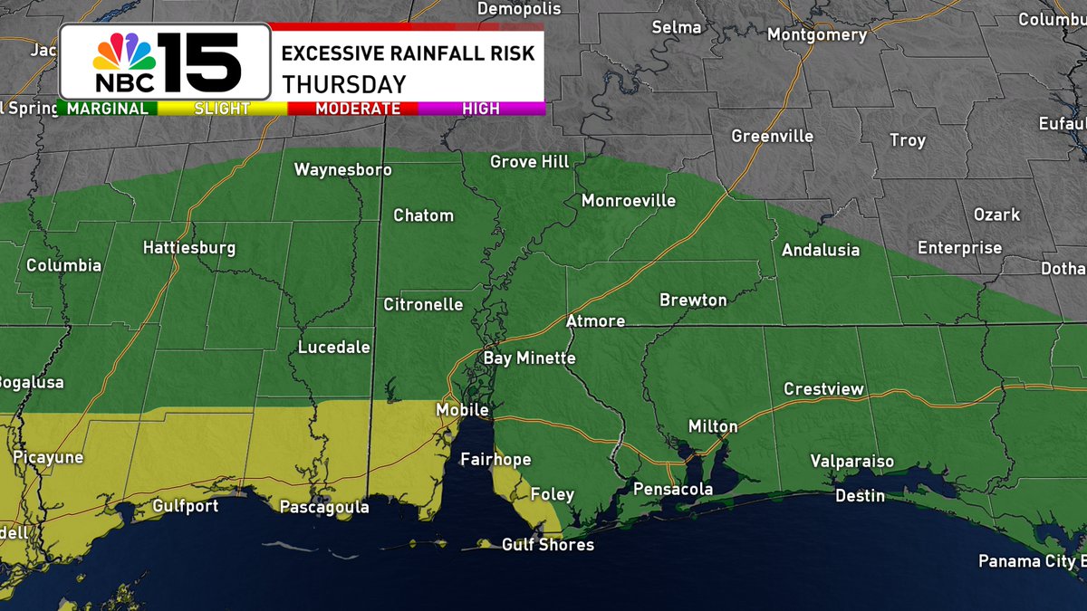Kelly Foster (@kelly_wpmi) on Twitter photo Tracking Invest 93L: regardless of formation, heavy rainfall could produce localized flash flooding over parts of FL through mid-week. Tropical downpours may also cause flash flooding for the north-central Gulf Coast late week. #tropics <a href="/mynbc15/">NBC 15 News</a> mynbc15.com/weather Tracking Invest 93L: regardless of formation, heavy rainfall could produce localized flash flooding over parts of FL through mid-week. Tropical downpours may also cause flash flooding for the north-central Gulf Coast late week. #tropics <a href="/mynbc15/">NBC 15 News</a> mynbc15.com/weather