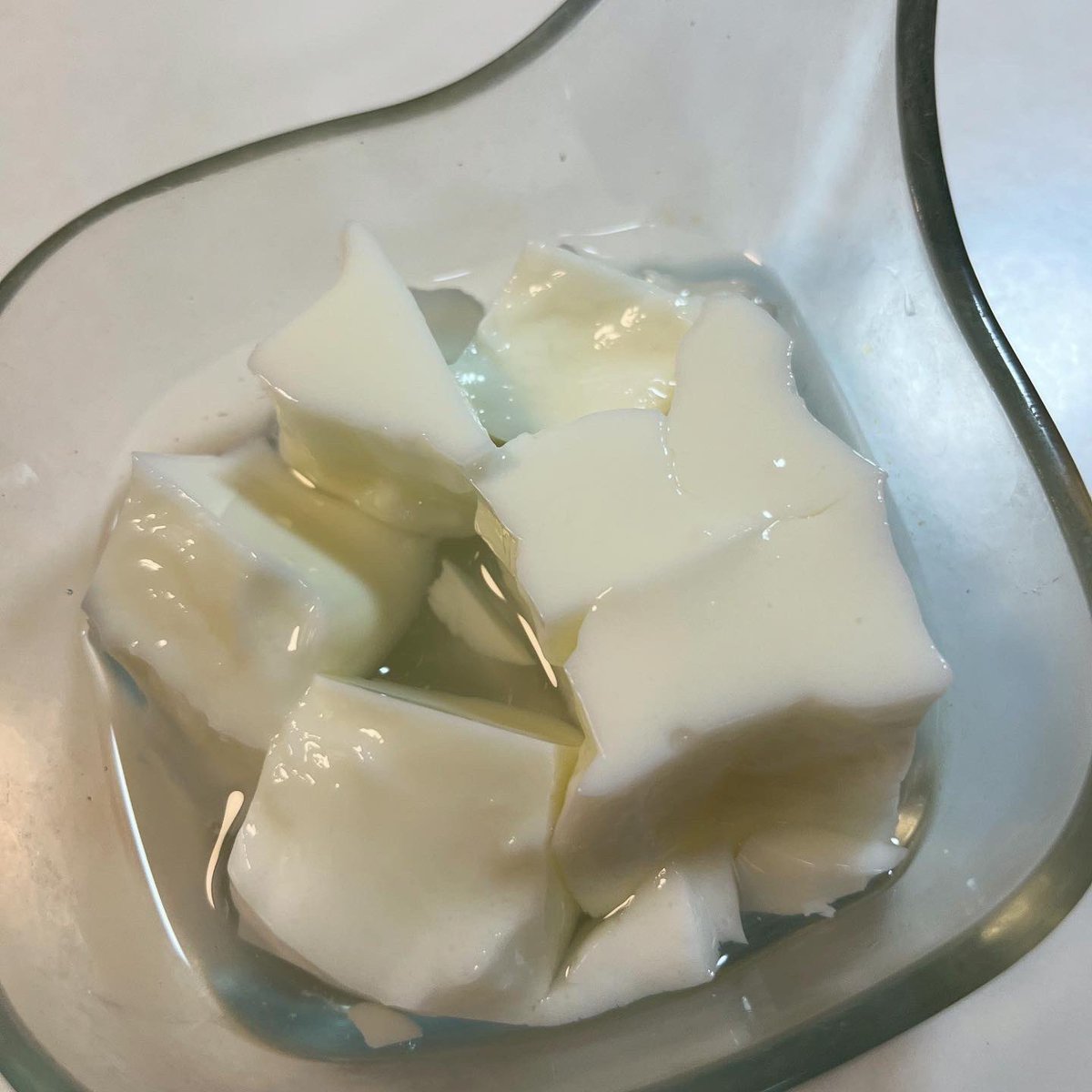 danchiing's tweet image. 仕事終わって昨晩つくっておいたパオパオ杏仁まいう！ #かんてんぱぱ