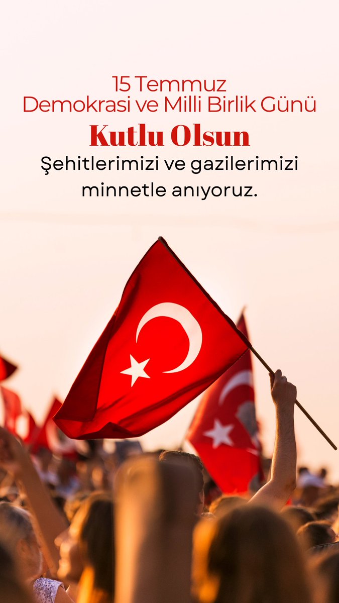 smskiho's tweet photo. Milli iradenin zaferi,Milletin zaferi! 
15 Temmuz Demokrasi ve Milli Birlik Günü Kutlu Olsun! 🇹🇷 #smskiho https://t.co/ZQBrXNfeC8