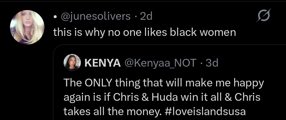 so your parents are also racist