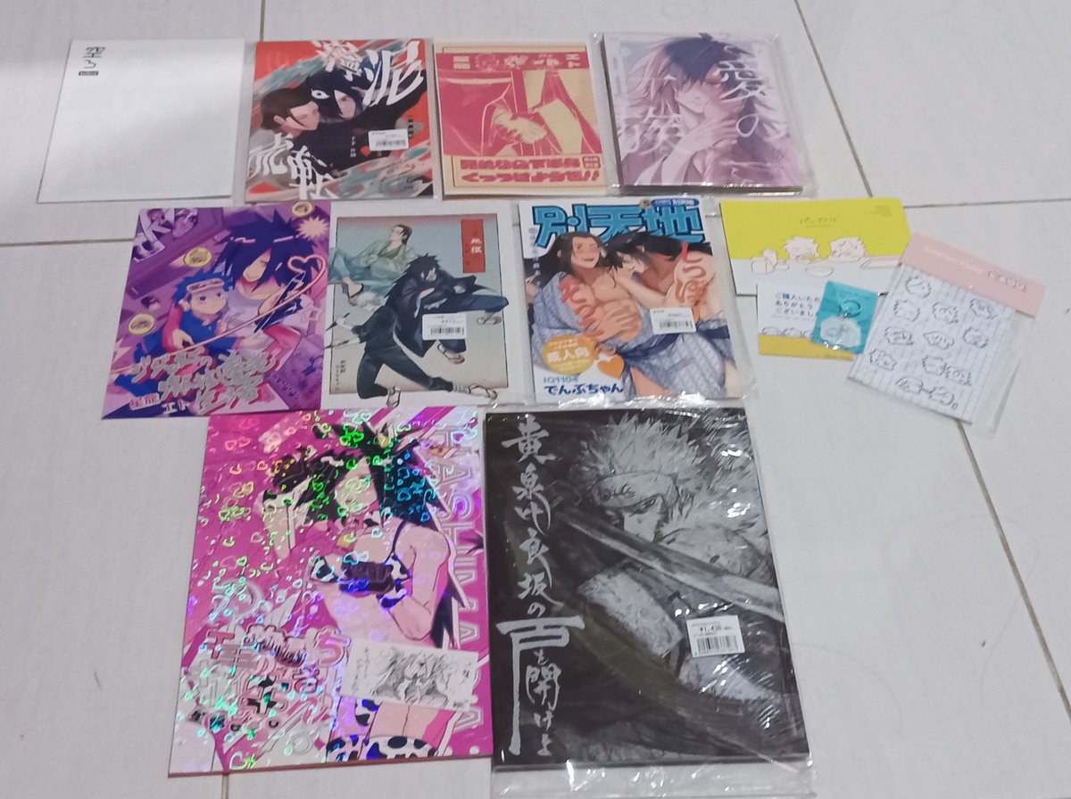 CUMRAGroup's tweet photo. Super Comic City 32 doujinshi haul

Makasi @monomania_id semua udah pulang sekarangg 🤗🤗💕💕💕

Pic 2 koleksi doujin sejauh ini sejak mulai jajan dj desember tahun lalu... https://t.co/sIdNpOc4dd