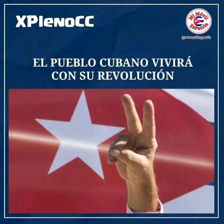 “Cuba dura y va a durar; aun en medio de circunstancias muy difíciles, su espíritu se levanta, su estado de ánimo se fortalece”
#CubaEstáFirme 
#LaLuchaNoHaCesado 
#SanctiSpíritusEnMarcha .