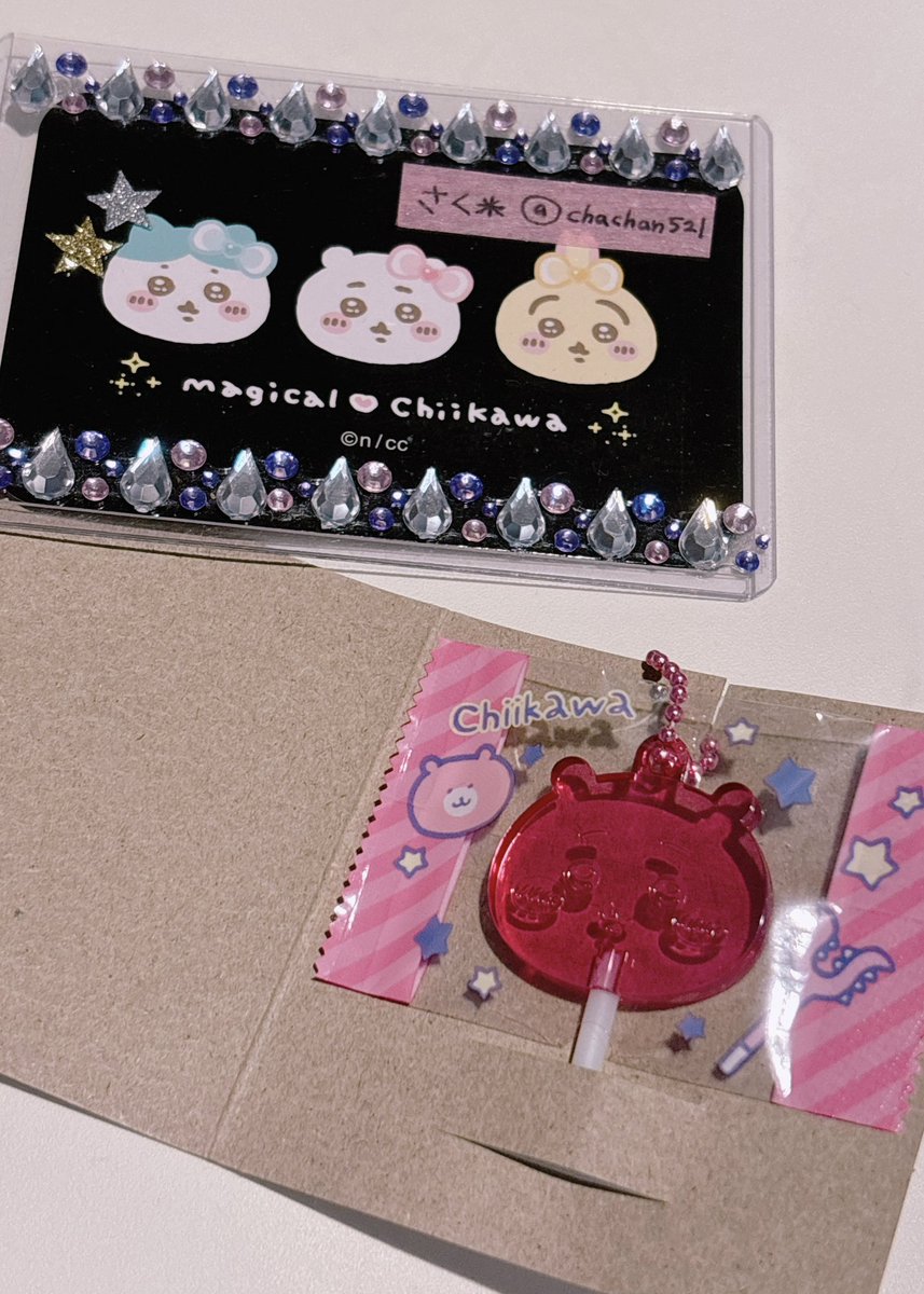 chachan521's tweet photo. 【交換】ちいかわ キャンディチャーム グミ

【譲】ちいかわ

【求】ハチワレ

郵送での交換を希望しております
お気軽にお声かけください＊ https://t.co/pfiTOTZ7sw