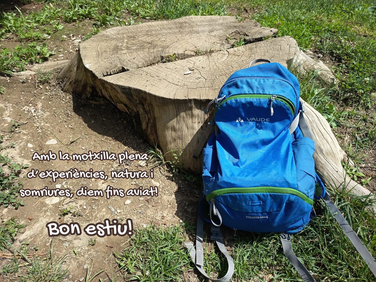 Després de mesos plens d’aprenentatges, vivències i moments compartits a la natura, toca fer una pausa. Des del <a href="/CdaVallsAneu/">CdA Valls d'Àneu</a> volem donar les gràcies a tots els centres educatius, mestres, professors i alumnes que heu confiat en nosaltres aquest curs. Bones vacances a tothom!