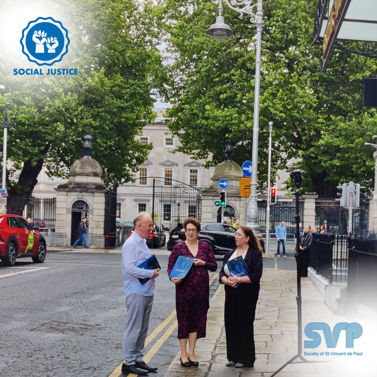 SVP_Ireland's tweet image. Closing out the SVP Pre-Budget Submission launch at Buswells Hotel. From @baldoyle55 speech today: &quot;Poverty is a destiny, it reproduces itself in the same way privilege does&quot;

#SocialJustice #SvpIreland #PrebudgetSubmission
