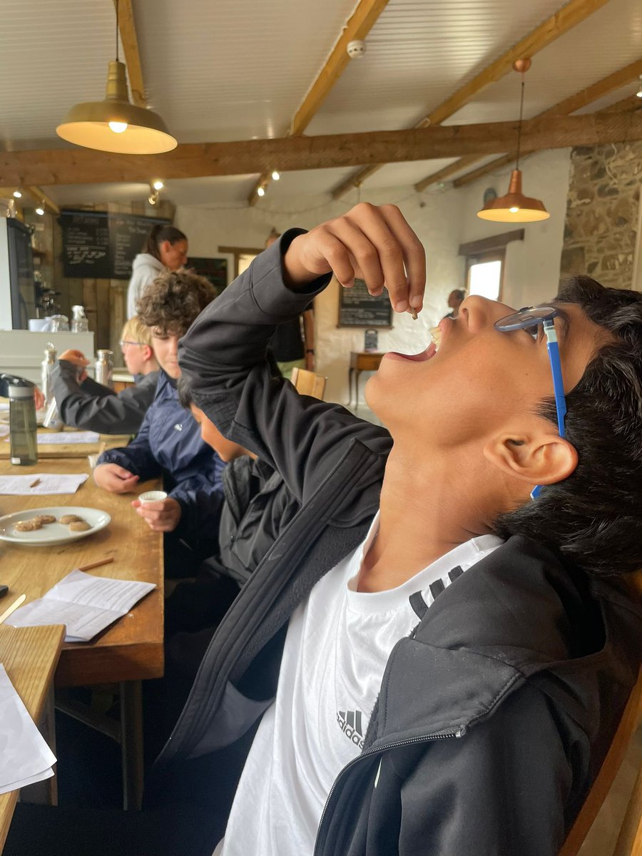 #OutdoorEd: Lunch at the Grub Cafe for Year 8.

Any parents fancy a Bug Burger - accompanied by a small whole insect garnish? 

#WeAreBohuntWokingham